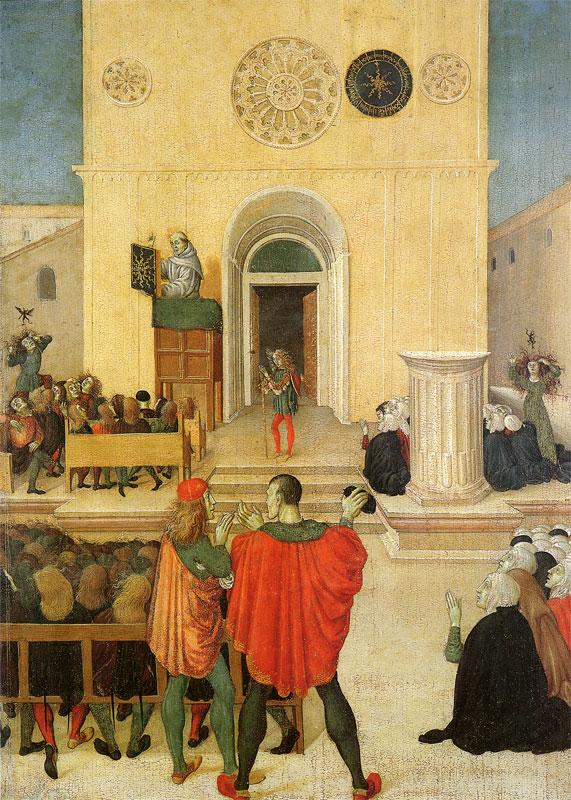 Maestro delle storie di San Giovanni da Capestrano. 1480/85. Dettaglio